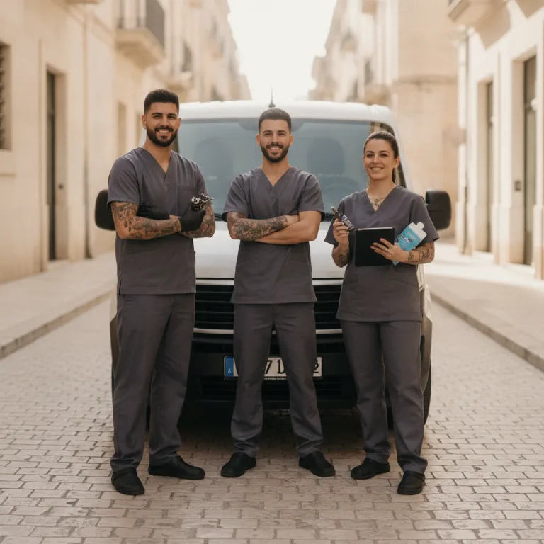 Tatuador equipo en Palencia